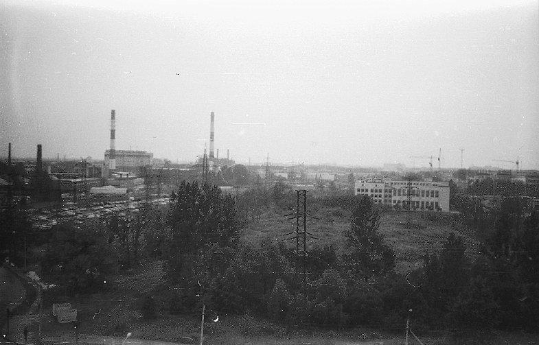 Ленинград. Перекрёсток Блюхера и Лабораторной примерно в 90-м году.