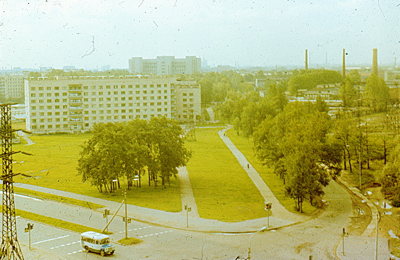 Ленинград. Проспект Маршала Блюхера в конце 80-х.